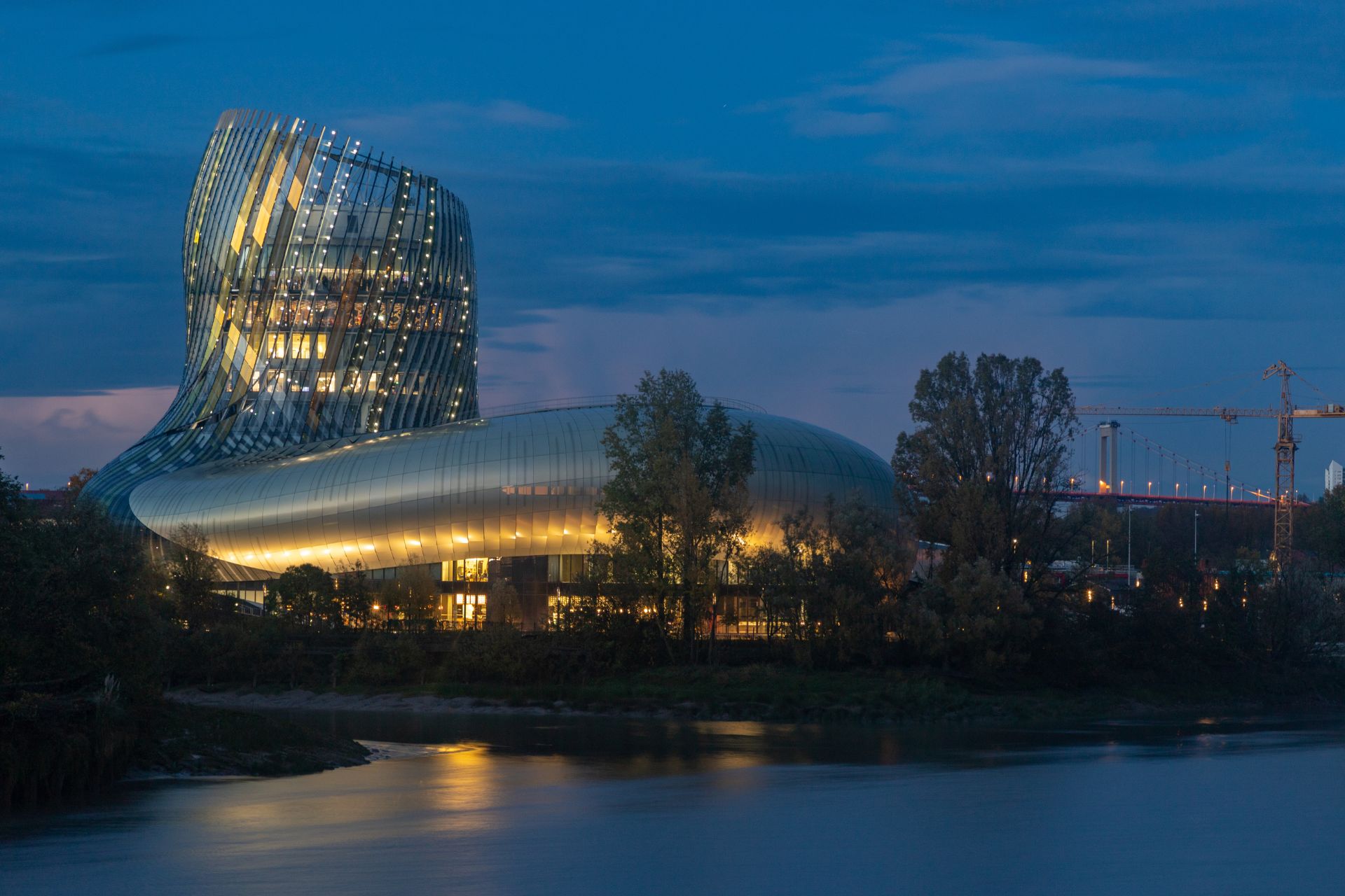 La Cité du Vin à Bordeaux - Architecture spectaculaire sur les quais