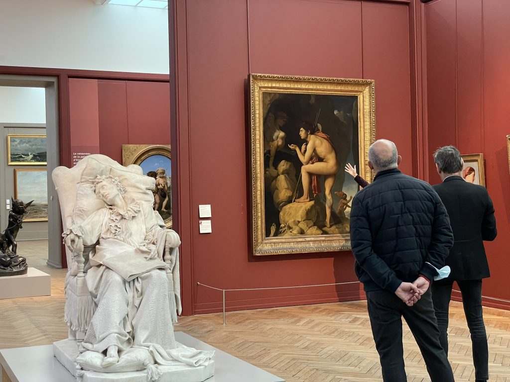 Œdipe explique l'énigme du Sphinx - Ingres au musée des Beaux-Arts de Bordeaux