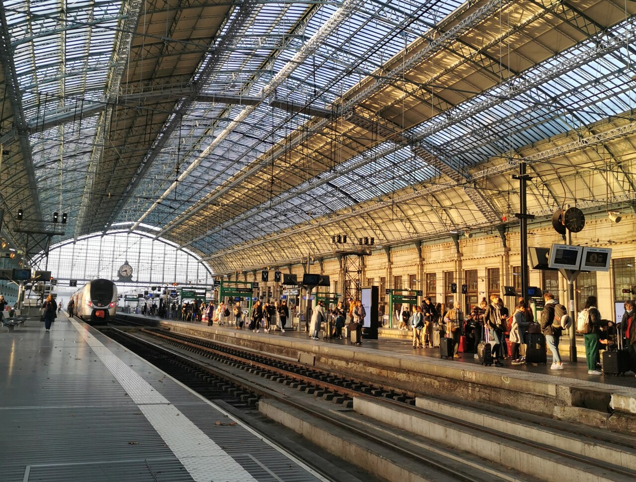 Gare Bordeaux Saint-Jean - Hall principal et verrière historique