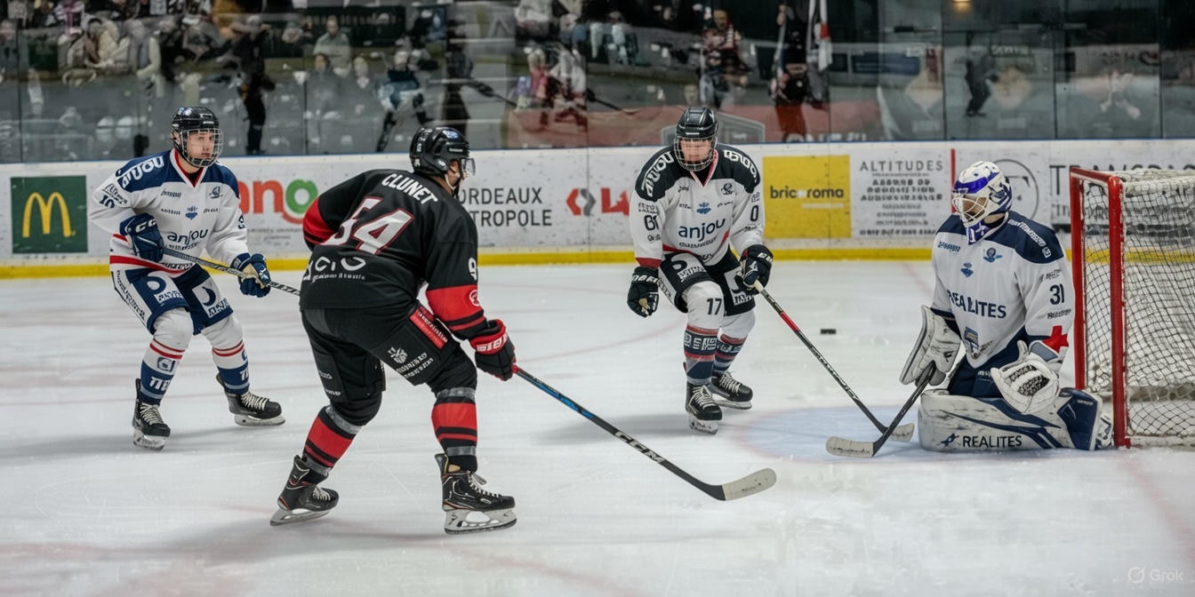 Hockey sur glace à Bordeaux : Boxers de Bordeaux vs Rapaces de Gap à la Patinoire de Mériadeck