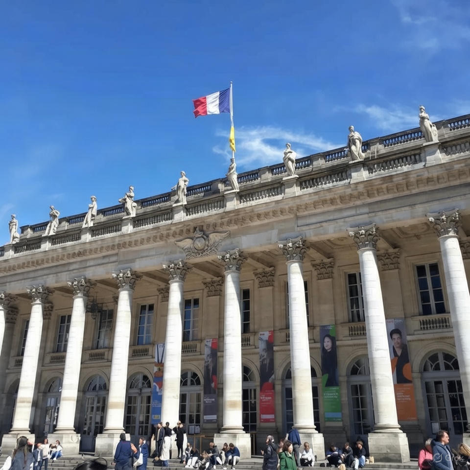 Jeu de piste à Bordeaux : Le voleur du Grand Théâtre, départ Place de la Comédie