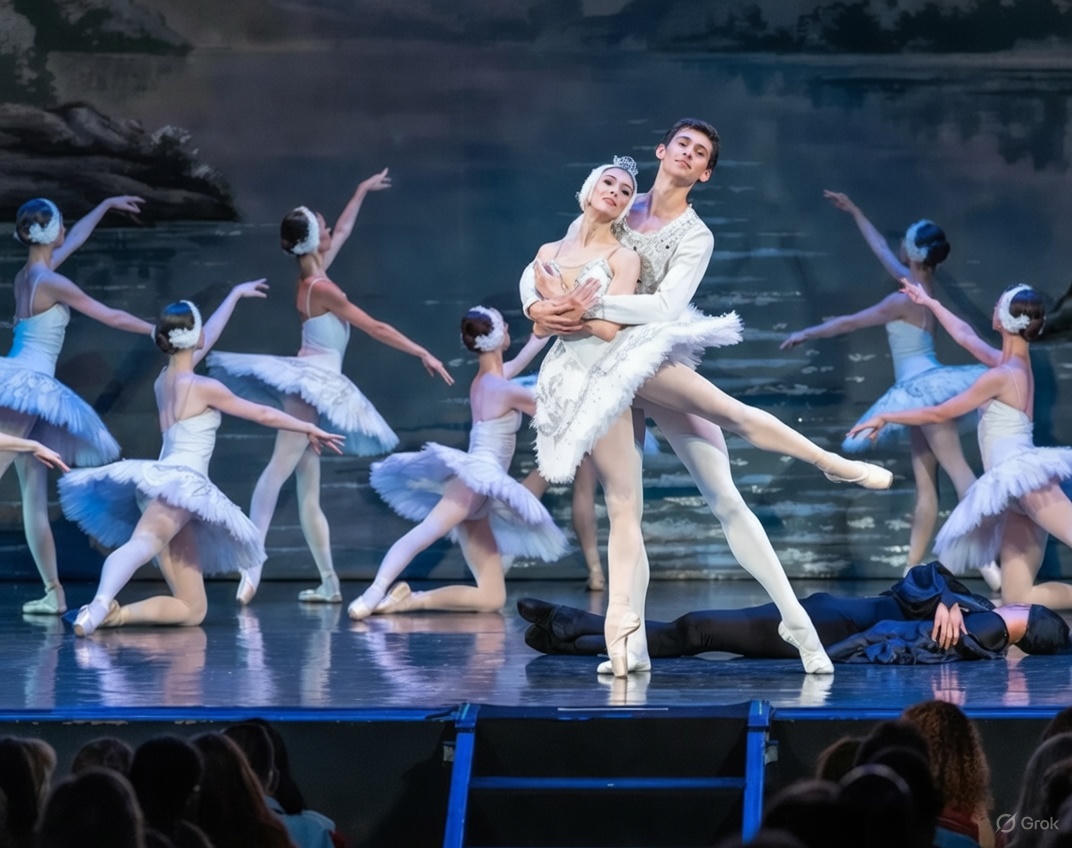 Le Lac des Cygnes par le Ballet Classique International, spectacle au Pin Galant à Mérignac (Bordeaux)
