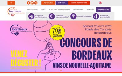 70ème Concours de Bordeaux – Vins de Nouvelle-Aquitaine : L’Édition Anniversaire du 25 Avril 2026