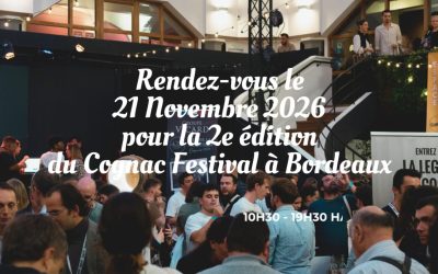 Cognac Festival 21 novembre 2026 à Bordeaux