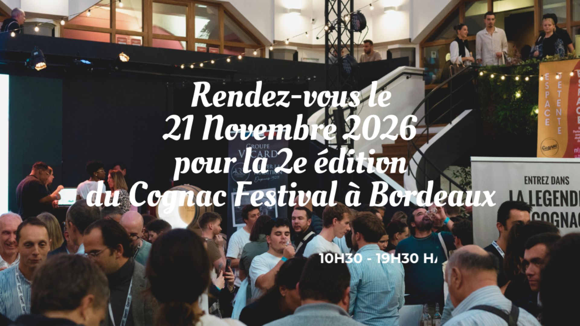 Cognac Festival 2026 - Hangar 14 Bordeaux