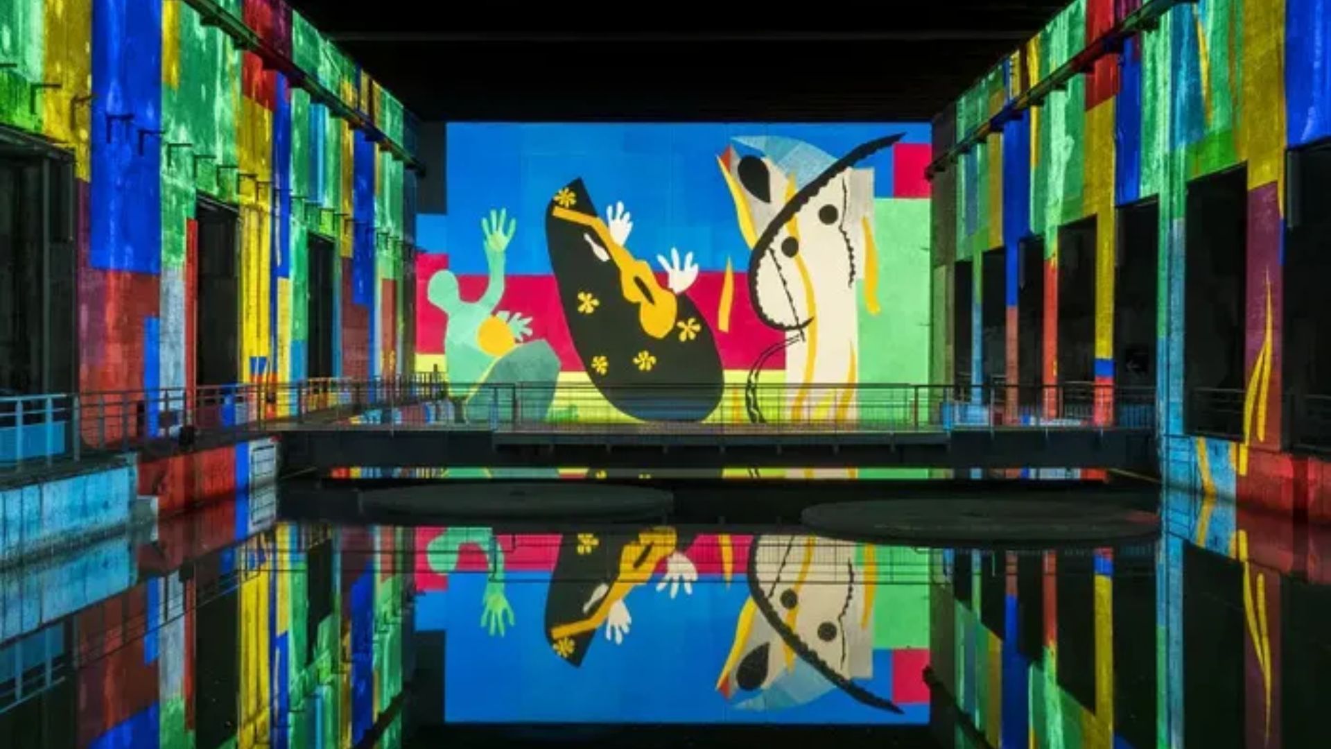 Exposition Matisse Bassins des Lumières Bordeaux - Symphonie des couleurs