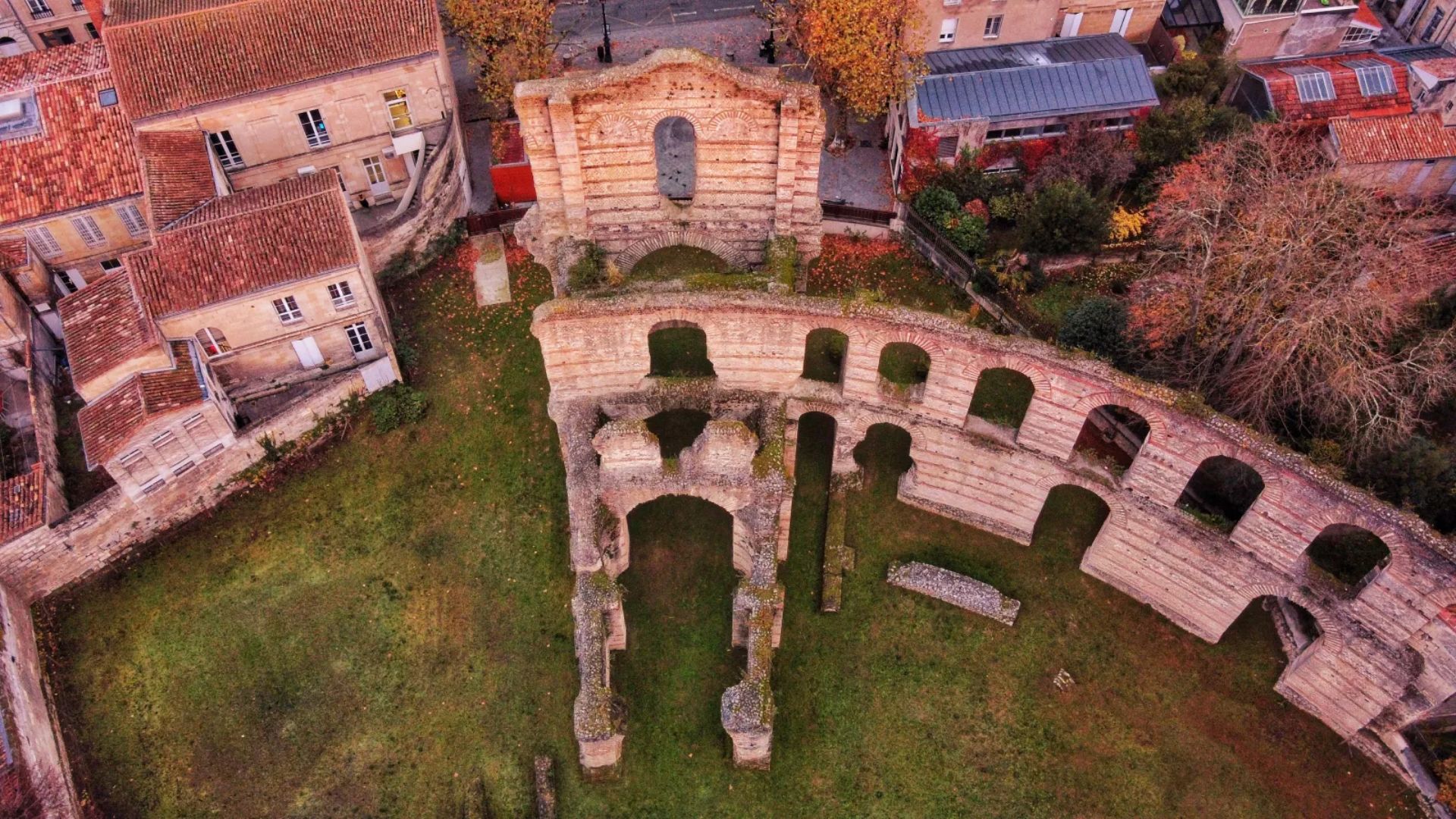 Palais Gallien à Bordeaux - Amphithéâtre romain