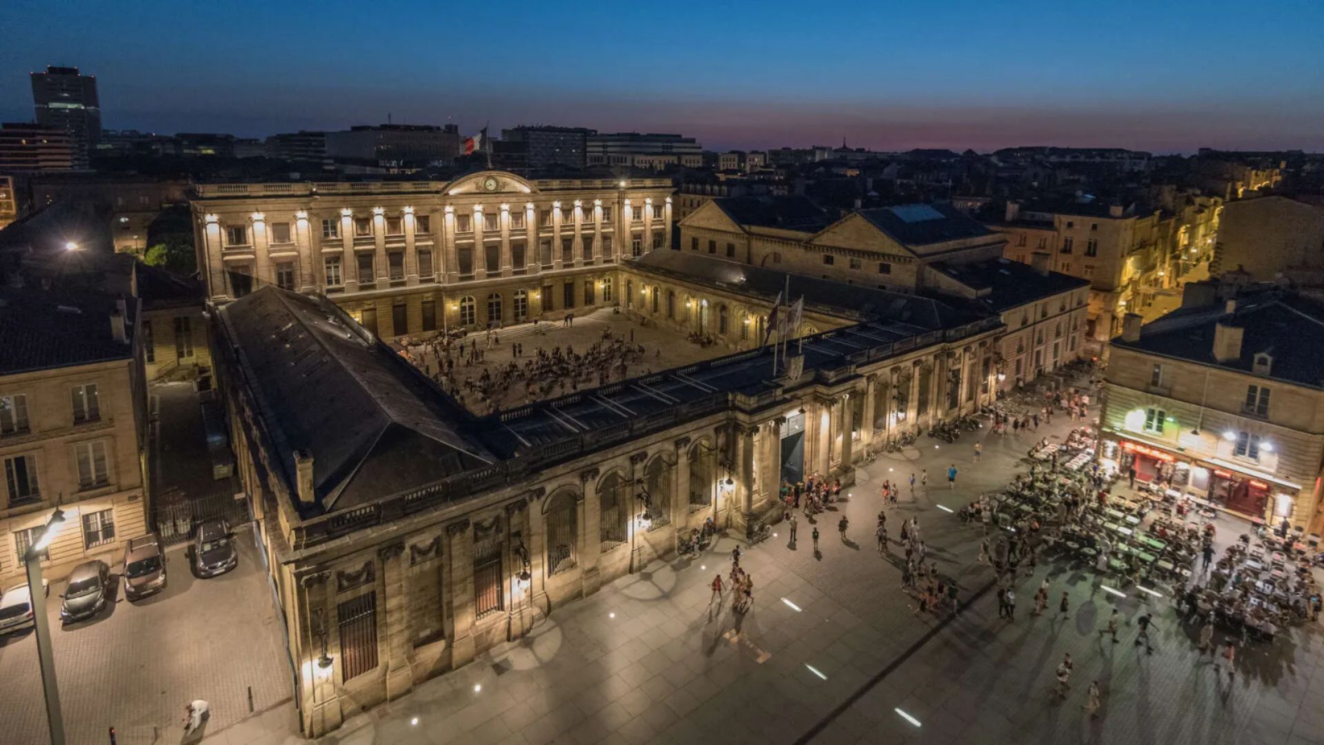 Palais Rohan à Bordeaux - Hôtel de Ville